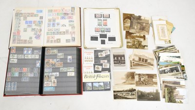 Lot 368 - Quantity of stamps and postcards, etc