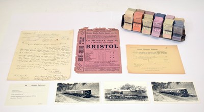 Lot 478 - Bus ticket holder with ticket