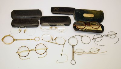 Lot 386 - Collection of spectacles