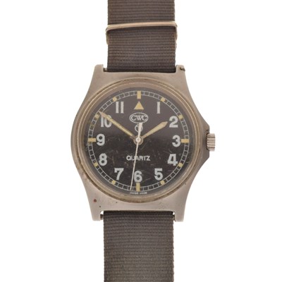Lot 199 - CWC ' Cabot Watch Co ' - British military issue G10 stainless steel cased wristwatch