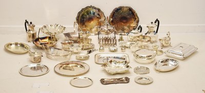Lot 494 - Quantity of silver plated items