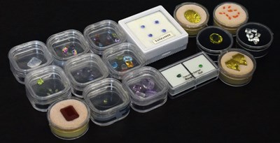 Lot 179 - Collection of various loose gemstones