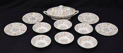 Lot 648 - Quantity of Minton 'Haddon Hall' pattern table wares