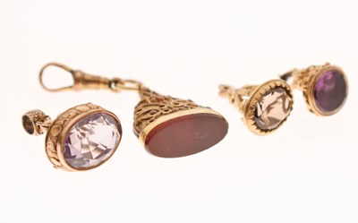 Lot 150 - Group of four fob seals