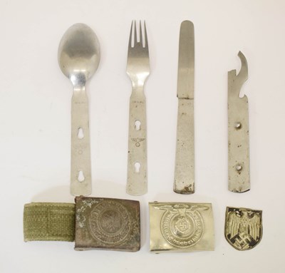 Lot 361 - Collection of Third Reich military items