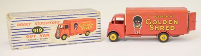 Lot 513 - Dinky Supertoys - Boxed 'Robertson's Golden Shred' Guy Van, 919