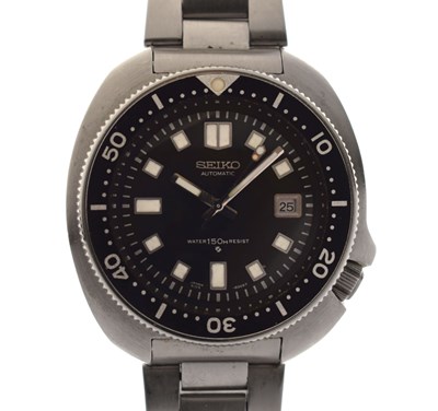 Lot 73 - Seiko - 'Captain Willard' divers bracelet watch, ref. 6105-8110