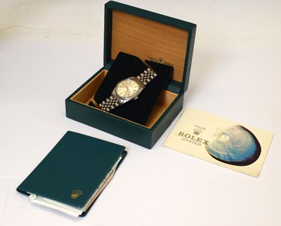 Lot 63 - Rolex - Oyster Perpetual Datejust bracelet watch, ref.1603/0