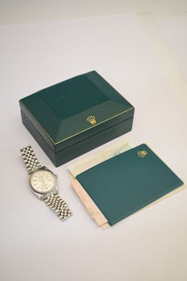 Lot 63 - Rolex - Oyster Perpetual Datejust bracelet watch, ref.1603/0
