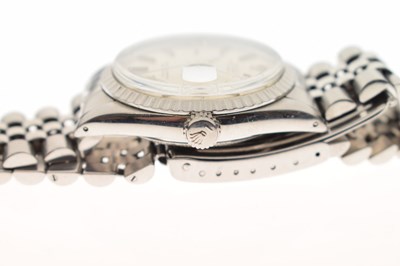 Lot 63 - Rolex - Oyster Perpetual Datejust bracelet watch, ref.1603/0