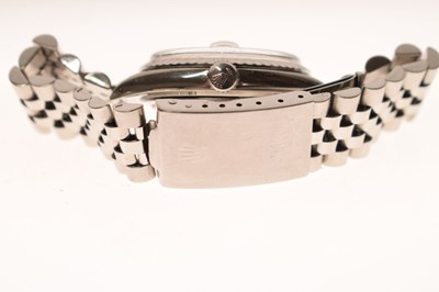 Lot 63 - Rolex - Oyster Perpetual Datejust bracelet watch, ref.1603/0