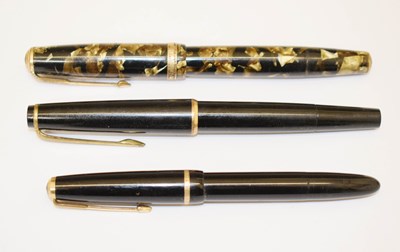 Lot 513 - Three fountain pens