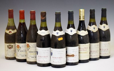 Lot 411 - Mercurey and Rully red wines