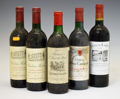 Lot 418 - Saint-Émilion Grand Cru red wines