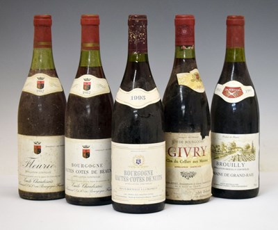 Lot 413 - Beaujolais and Burgundy red wines