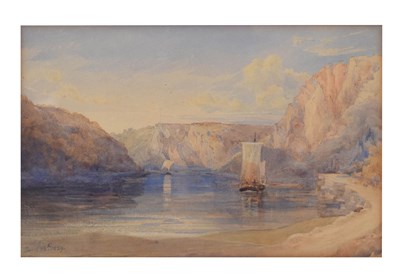 Lot 732 - Attributed to Rev. James Bulwer (1794-1879) - Watercolour - St Vincent Rocks, Clifton