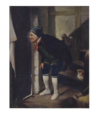 Lot 746 - After Benjamin Eugene Fichel (1826-1895) - Oil on canvas - Eavesdropping