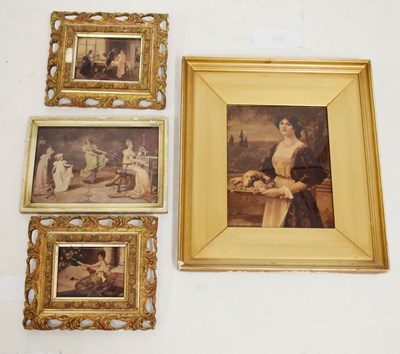 Lot 719 - Four assorted chrystoleums