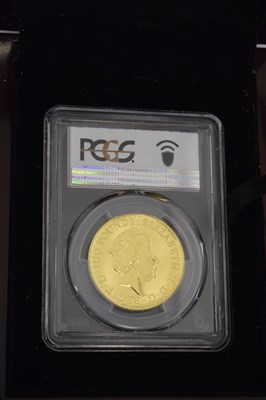 Lot 124 - Elizabeth II gold 1oz Britannia, 2021, in presentation case