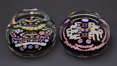 Lot 461 - Two Whitefriars millefiori paperweights