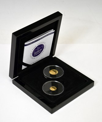 Lot 128 - Ascension Island Elizabeth II two coin gold sovereign set, 2022