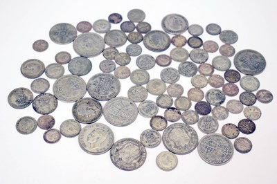 Lot 310 - Quantity of pre-1948 silver GB coinage