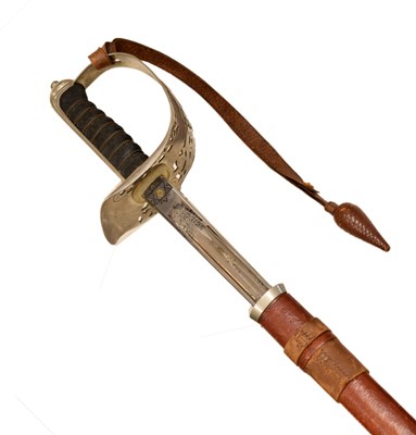 Lot 149 - British pattern 1897 sword to the Royal Corps of Signals