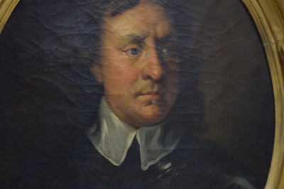 Lot 265 - After Sir Peter Lely, (1618-1680) - Oil on canvas - Portrait of Oliver Cromwell