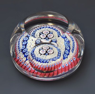 Lot 460 - Whitefriars millefiori paperweight - USA National Flags