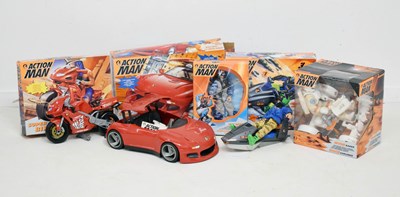 Lot 510 - Action Man - Four boxed sets, and action figure by Hasbro