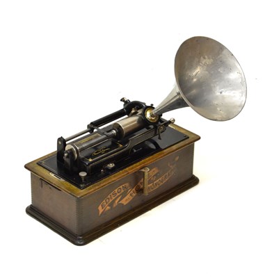Lot 203 - Edison Home Phonograph, No. H106465