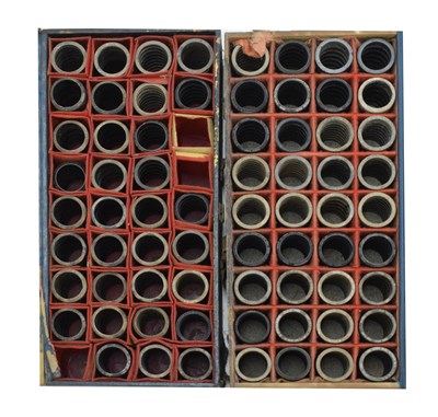 Lot 326 - Two cases of Amberol type and other cylinder phonograph records