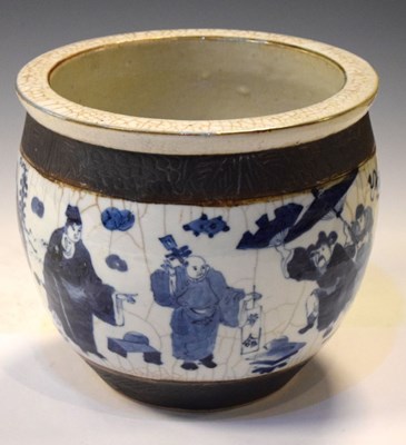 Lot 309 - Chinese Crackleware jardiniere
