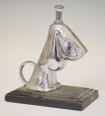 Lot 382 - Ronson novelty table lighter, formed as a dog