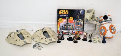 Lot 507 - Star Wars - Three 1980's Lucasfilm plastic vehicles