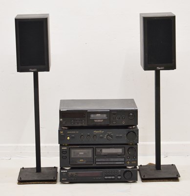 Lot 375 - Audio equipment - Audiophile cv5600 integrated amplifier, etc