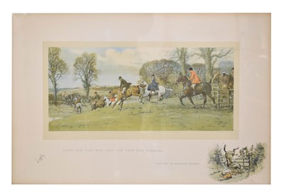 Lot 713 - After Charles Johnson Payne 'Snaffles' (1884-1967) - Signed print