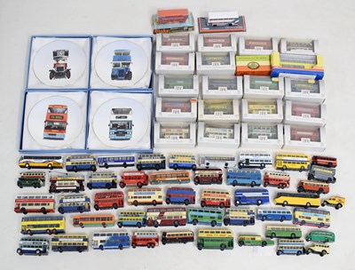 Lot 512 - Collection of boxed and loose model buses including; EFE, and Corgi