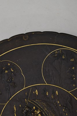 Lot 239 - Nogawa Noboru - Japanese Meiji period bronze charger