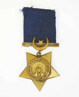 Lot 338 - Khedive's Star 'Bronze', with ribbon