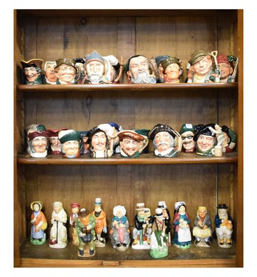 Lot 329 - Quantity of Royal Doulton and other toby jugs