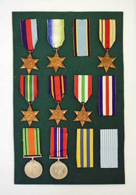 Lot 347 - Collection of British Second World War medals