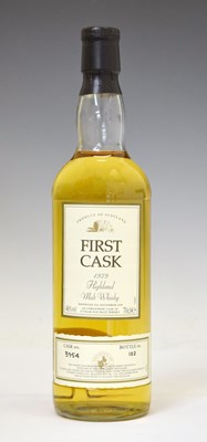 Lot 456 - First Cask malt whisky, distilled 21st December 1979, Glen Albyn, Speyside