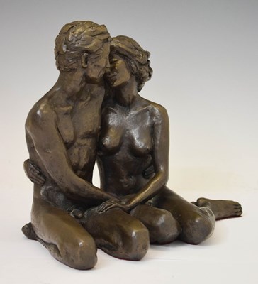 Lot 438 - Tom Greenshields (1915 - 1994) - Limited edition bronzed resin