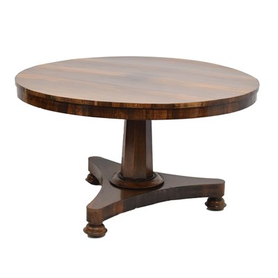 Lot 793 - Victorian rosewood centre table