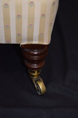 Lot 406 - Howard & Sons armchair, probably a Bridgewater or Harley model
