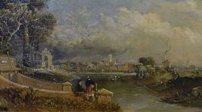 Lot 272 - Attributed to James Baker Pyne (British, 1800-1870) - Oil on panel