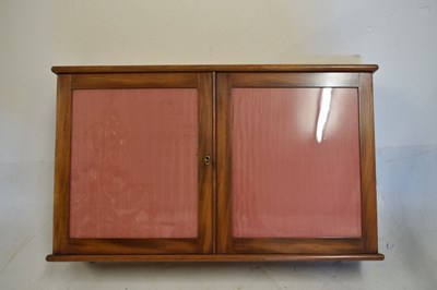 Lot 581 - Wall mounted glazed cabinet