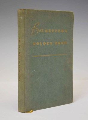 Lot 690 - O. Blunier (ed.), 'The Barkeepers Golden Book', 1935, first edition