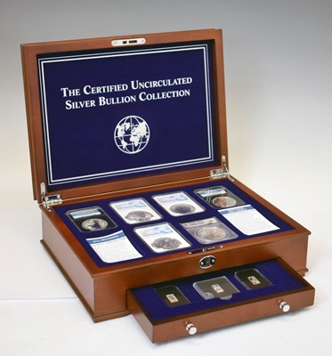 Lot 320 - Coins from 'The Certified Uncirculated Silver Bullion Collection'
